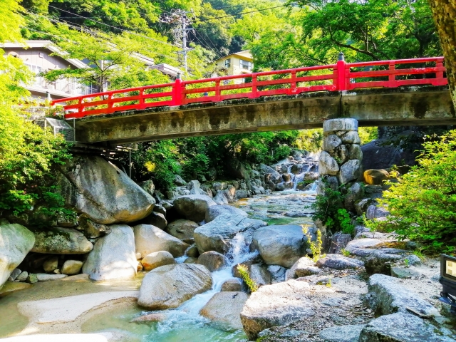 大石公園 涙橋