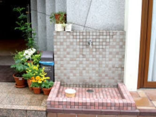 神戸　北の坂ホテル　足洗い場