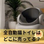 全自動猫トイレはどこに売ってる？購入ガイドと評判は？口コミ徹底解説