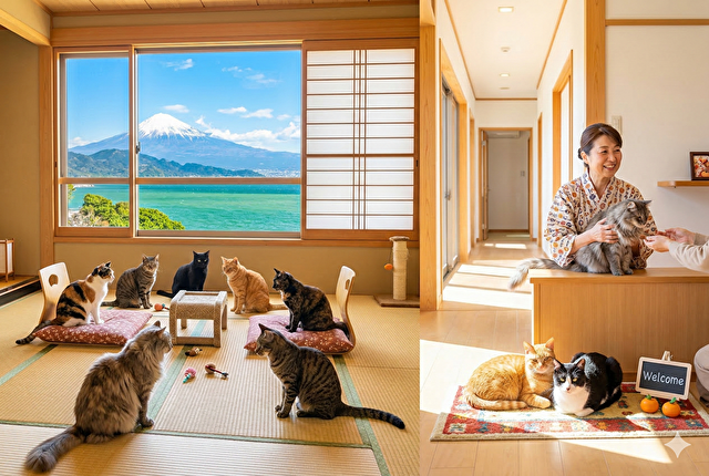 猫がいる宿の定義