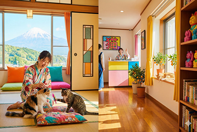 静岡県で猫がいる宿一覧